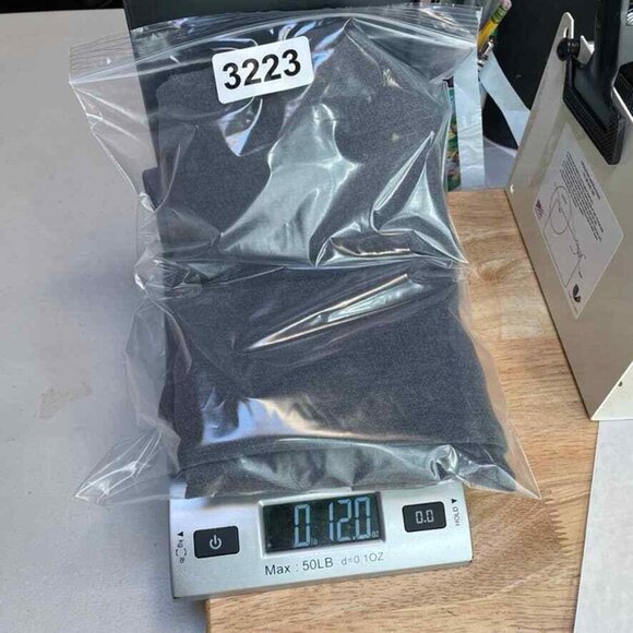 Samantha Trouser Pants Womens Juniors 3 Gray Straight Leg Flare Polyester Y2K 90 - Picture 7 of 7